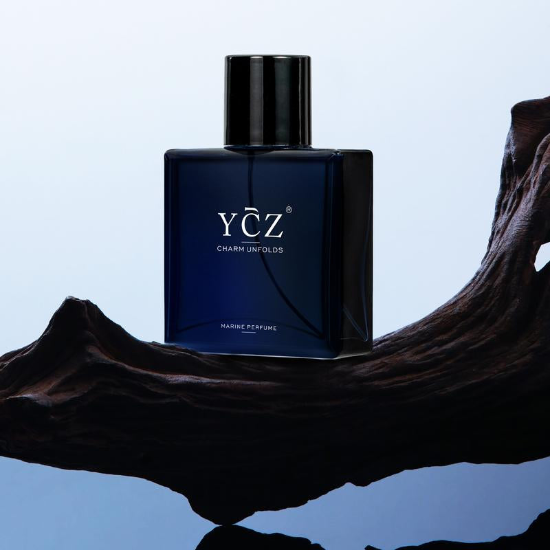 YCZ Cologne Midnight Marine Eau De Parfum - Unisex 50Ml Ocean Fresh Scent Premium Aromatic Woody Fragrance for Him & Her