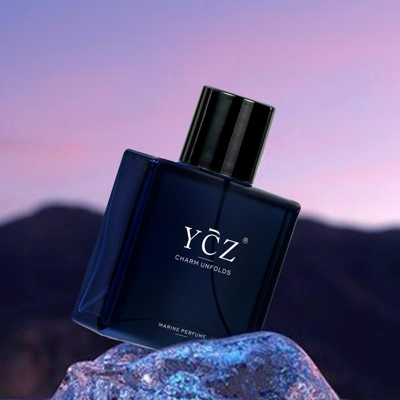 YCZ Cologne Midnight Marine Eau De Parfum - Unisex 50Ml Ocean Fresh Scent Premium Aromatic Woody Fragrance for Him & Her