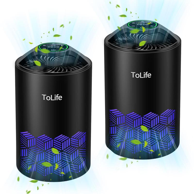 Tolife TZ-K1 Air Purifier Kills Most Viruses Allergens/Dust/Germs GONE! Silent Baby-Safe Design Pet-Friendly | Limited Stock! Shop Now!