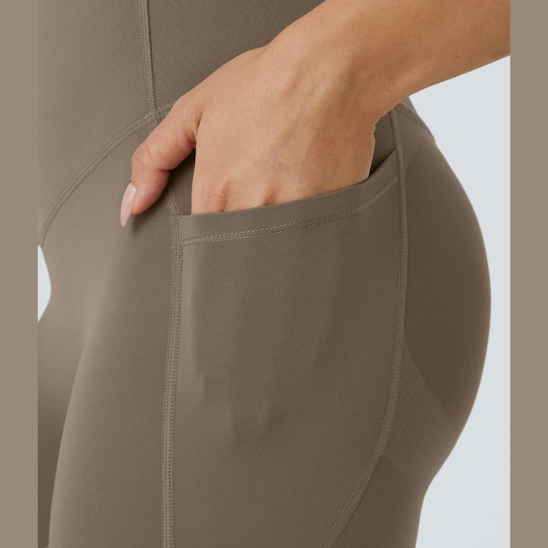 Halara Ultrasculpt™ Socinched High Waisted Butt Lifting Tummy Control Pocket Shaping Workout Leggings