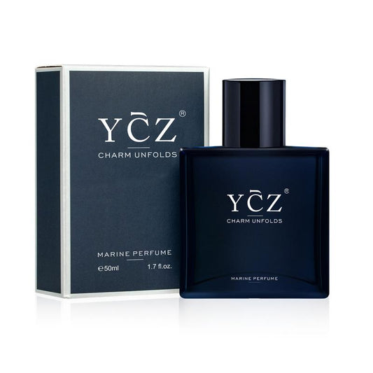 YCZ Cologne Midnight Marine Eau De Parfum - Unisex 50Ml Ocean Fresh Scent Premium Aromatic Woody Fragrance for Him & Her