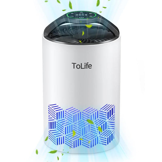 Tolife TZ-K1 Air Purifier Kills Most Viruses Allergens/Dust/Germs GONE! Silent Baby-Safe Design Pet-Friendly | Limited Stock! Shop Now!