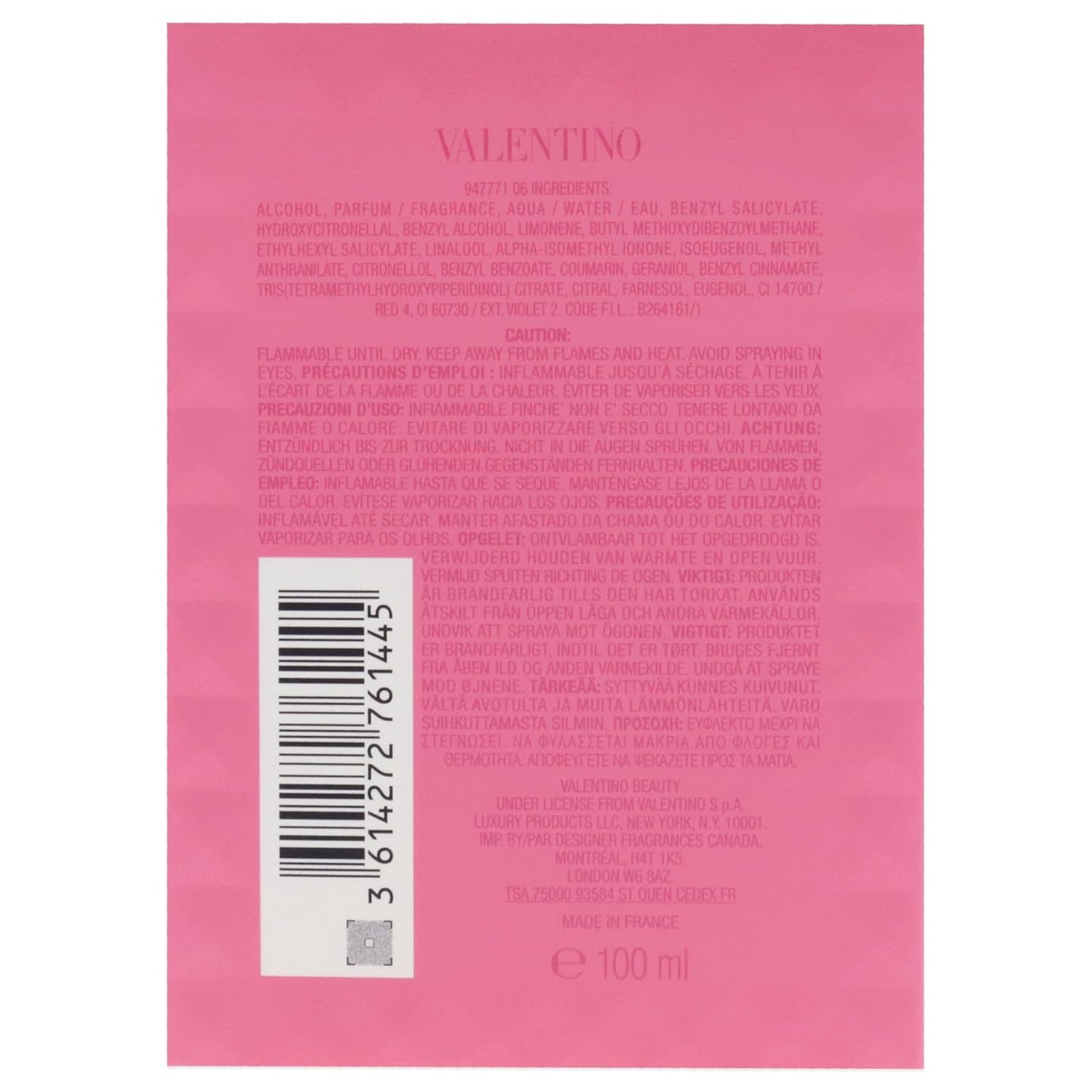 Donna Born in Roma EDP Spray Women 3.4 Oz