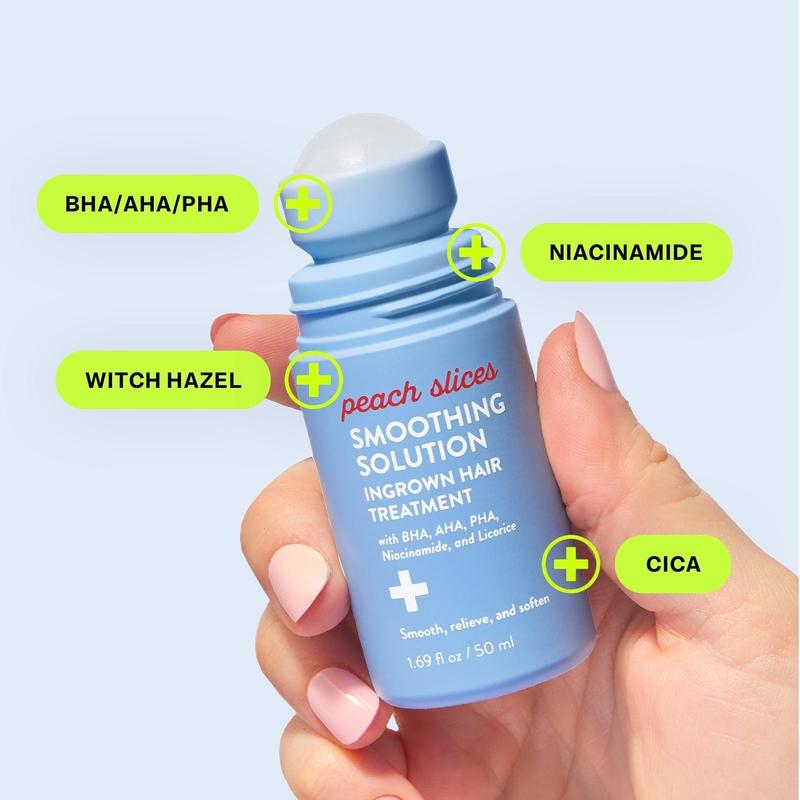 {Peach Slices Official} Smoothing Solution Ingrown Hair Treatment: Glide Your Way to Silky-Smooth, Bump-Free Skin