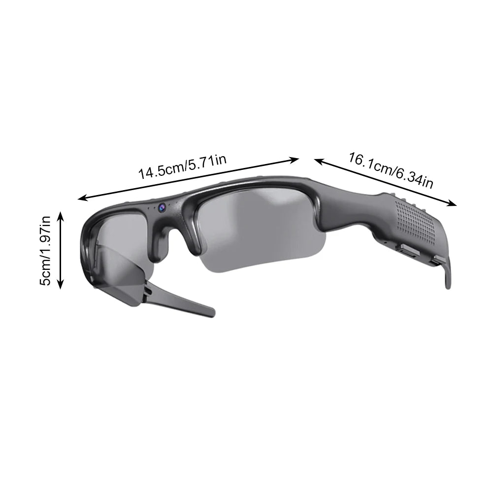 Camera Smart HD 1080P WIFI Sports Glasses with Camera and Audio Recording Glasse