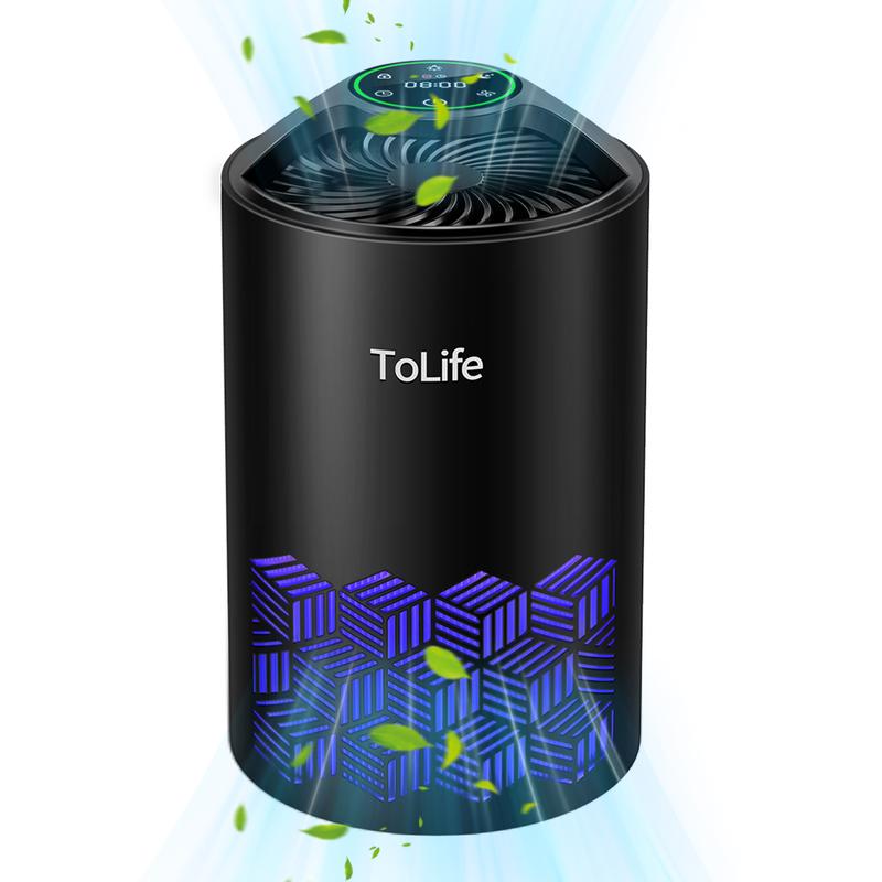 Tolife TZ-K1 Air Purifier Kills Most Viruses Allergens/Dust/Germs GONE! Silent Baby-Safe Design Pet-Friendly | Limited Stock! Shop Now!